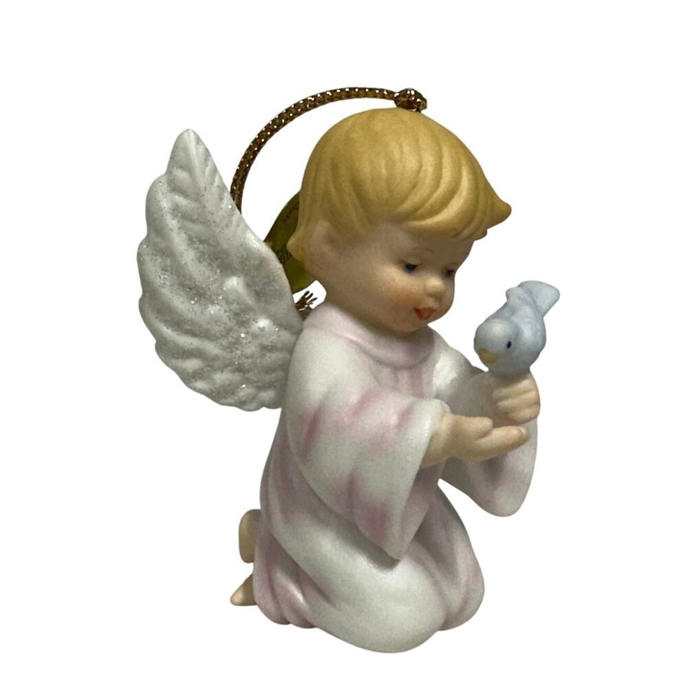 Ashton Drake Vintage 1998 1999 Gifts from Above Angel Cherub Ornaments -Set of 8 - Picture 2 of 14